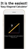 Easy Diagonal Calculator poster