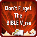 Don't forget the BiBLE Verse Game APK