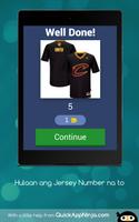 Basketball NBA Jersey Number Quiz capture d'écran 2