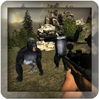 Gorilla Hunter Simulator 2015 icône