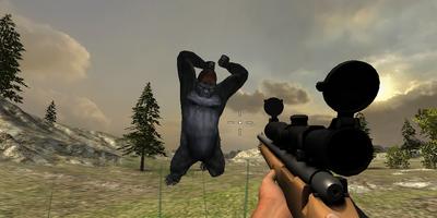 Gorilla Hunter Simulator 2015 capture d'écran 1