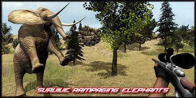 Elephant Hunter Simulator 2015 Plakat
