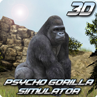 Psycho Gorilla Simulator ไอคอน
