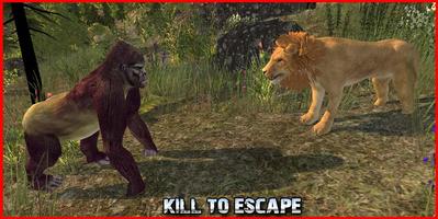 Psycho Gorilla Simulator تصوير الشاشة 2