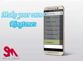 Ringtone maker and MP3 Cutter Affiche