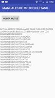 manuales de motocicletas honda Ekran Görüntüsü 1