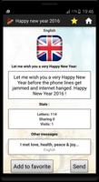 New year 2016 Messages syot layar 3