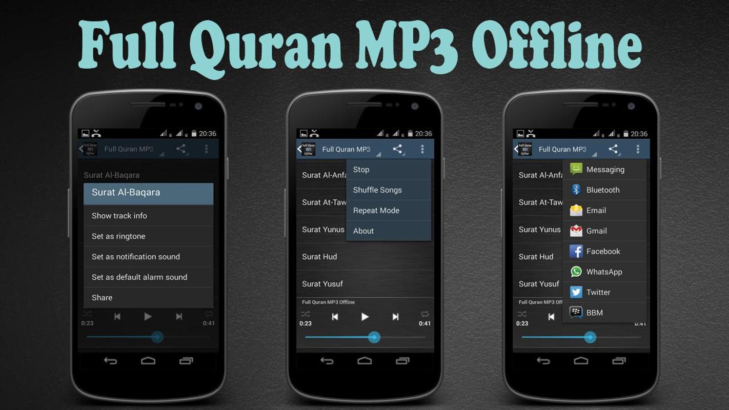 Full Quran MP3 Offline APK Download - Free Music & Audio  