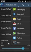 As Sudes Al Quran MP3 captura de pantalla 3