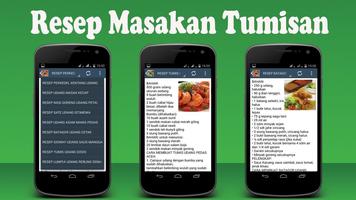 Resep Tumisan تصوير الشاشة 1