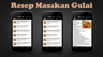 Poster Resep Masakan Gulai