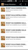 Resep Masakan Gulai screenshot 3