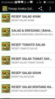 Resep Aneka Salad imagem de tela 2