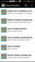 Resep Masakan Pisang screenshot 1