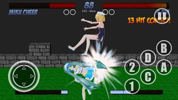 Miku Fighter captura de pantalla 1