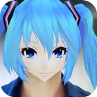 Miku Face AR أيقونة