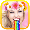 Flowers Crown Photo Sticker APK