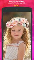 Flower Crown Photo Sticker Pro اسکرین شاٹ 2