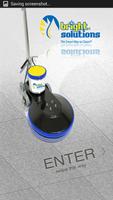 Bright Solutions Floor Care Affiche