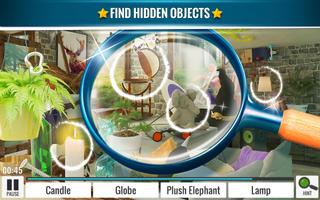 Hidden Objects Living Room – F پوسٹر