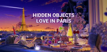 Wimmelbild Liebe in Paris