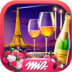 Wimmelbild Liebe in Paris