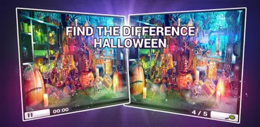 Find the Difference Halloween - Spot Differences
