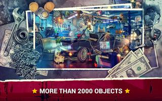 Hidden Objects Car Theft - Garage Case screenshot 2