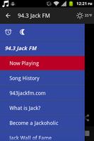 94.3 Jack FM capture d'écran 1