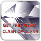 Get Free Gems in COC 图标