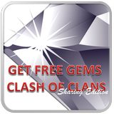 Get Free Gems in COC icône