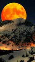 Beautiful Moon Photo Collection โปสเตอร์