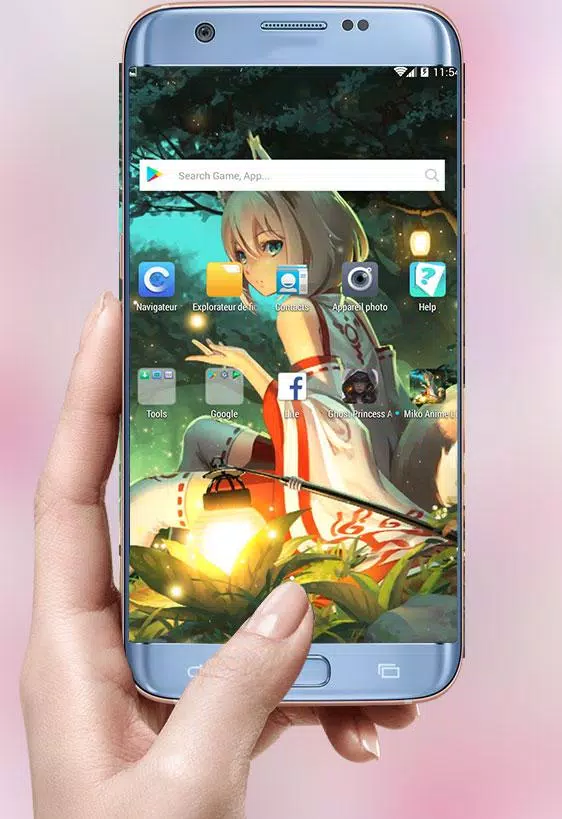 Anime Fan Wallpaper of Miko Fox - APK Download for Android