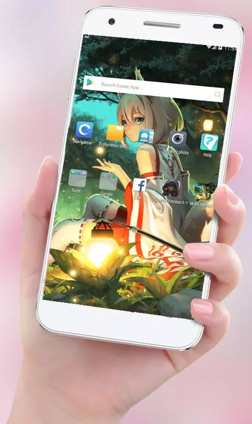 Anime Fan Wallpaper of Miko Fox - APK Download for Android