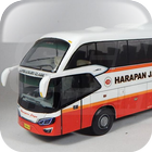 Bus Harapan Jaya Game icône