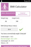 BMI Calculator by MES Affiche