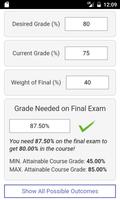 Grade Calculator by MES capture d'écran 1