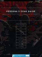 Persona 5 Exams Affiche