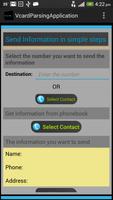 برنامه‌نما Vcard Parsing عکس از صفحه