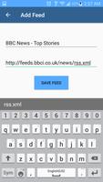 Personal RSS Feed Reader screenshot 1