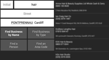 Phone Directory UK capture d'écran 3