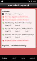 Keyword Density Lite screenshot 1