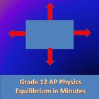 Grade AP Physics: Equilibrium icône