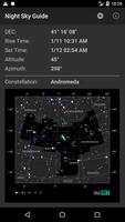 Night Sky Guide تصوير الشاشة 2