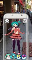 AR Dancer Vocaloid Girl Anime Hatsune Miku स्क्रीनशॉट 3