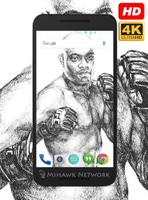 Anderson Silva UFC Wallpaper โปสเตอร์