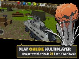 Tank Multiplayer : Mini Wojna imagem de tela 2