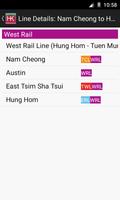Hong Kong Metro Route Planner capture d'écran 3