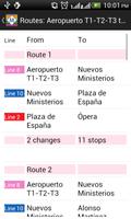 Madrid Metro Route Planner स्क्रीनशॉट 1