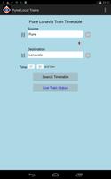 Pune Local Train Timetable screenshot 3
